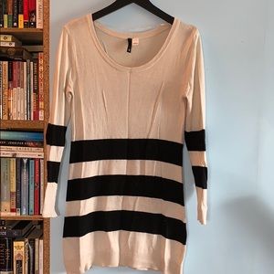 Long sleeve mini dress